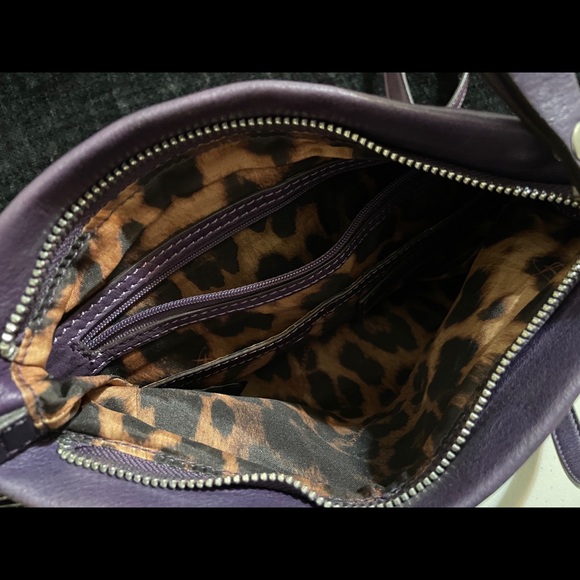 Purple B Makowsky Leather Purse - Picture 7 of 11